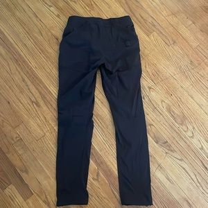 Black Topo Tech Pants